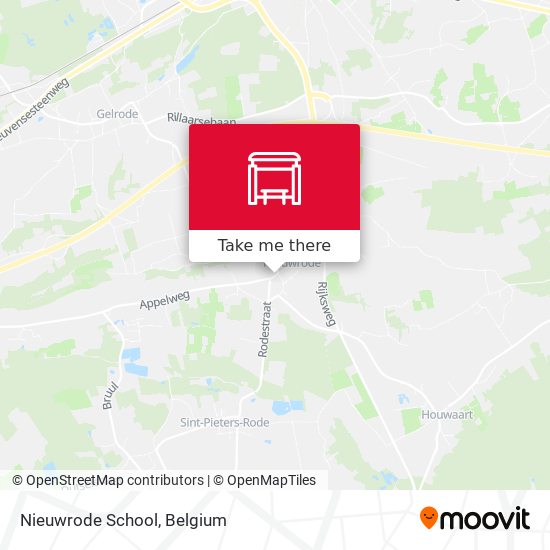 Nieuwrode School map