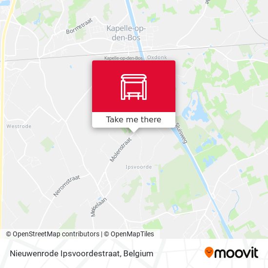 Nieuwenrode Ipsvoordestraat plan