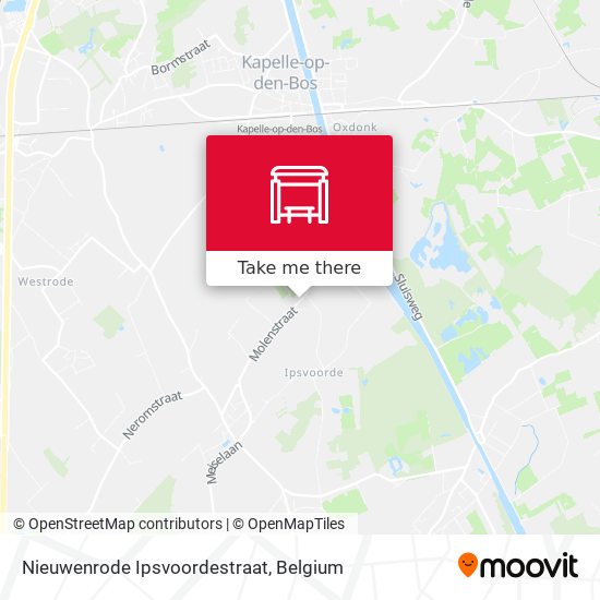 Nieuwenrode Ipsvoordestraat plan