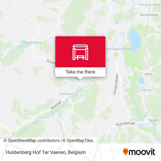 Huldenberg Hof Ter Vaeren map
