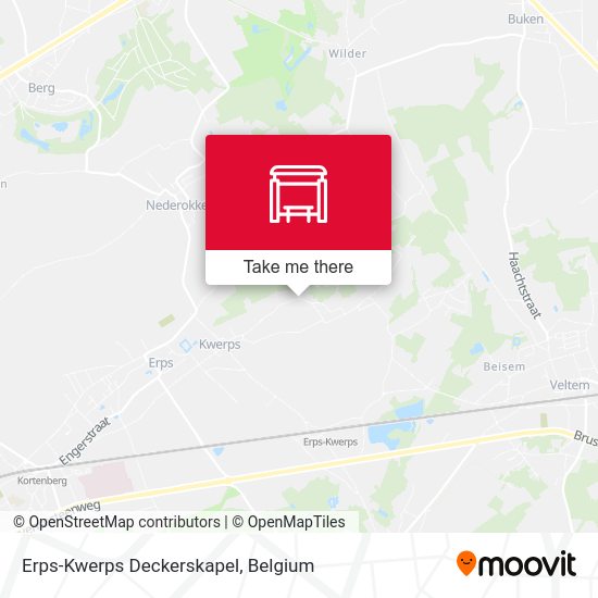 Erps-Kwerps Deckerskapel plan