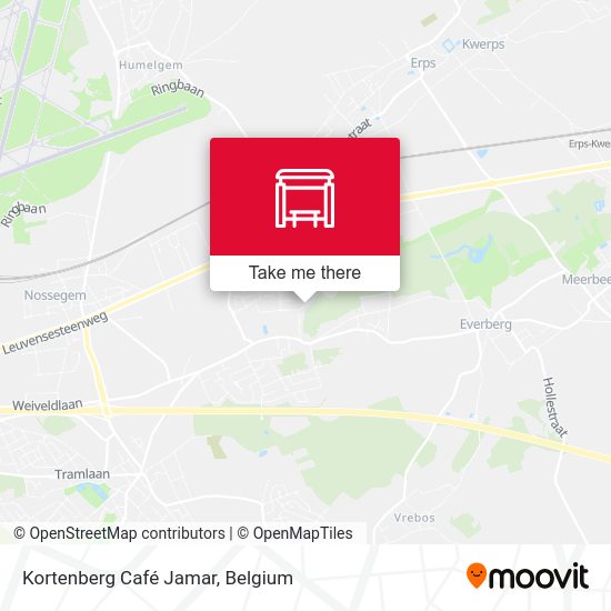 Kortenberg Café Jamar map