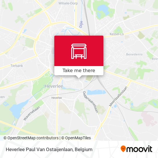 Heverlee Paul Van Ostaijenlaan plan