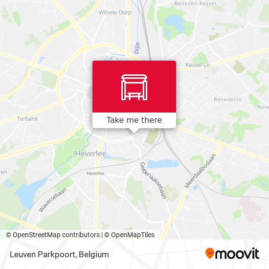 Leuven Parkpoort plan