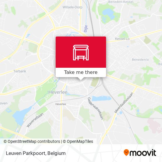 Leuven Parkpoort plan