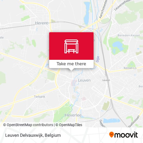 Leuven Delvauxwijk plan