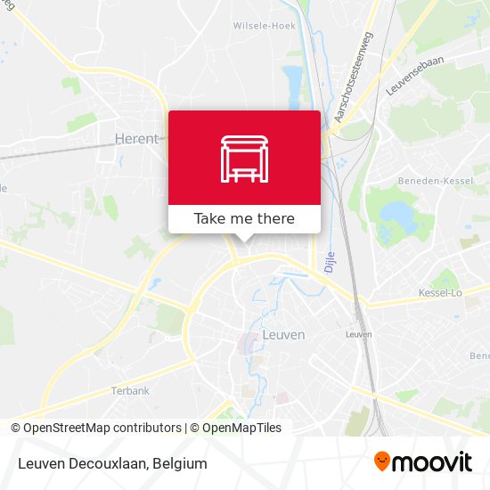 Leuven Decouxlaan plan