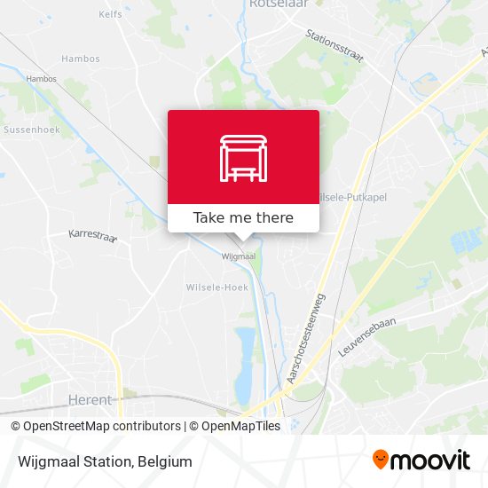 Wijgmaal Station plan