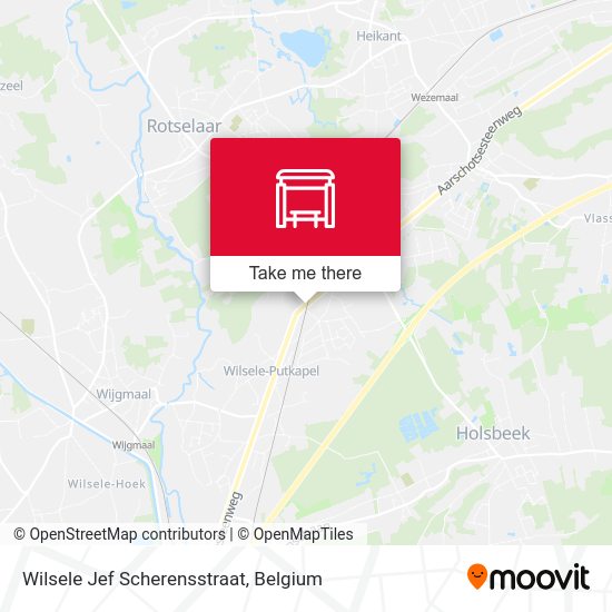 Wilsele Jef Scherensstraat plan