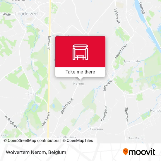 Wolvertem Nerom map
