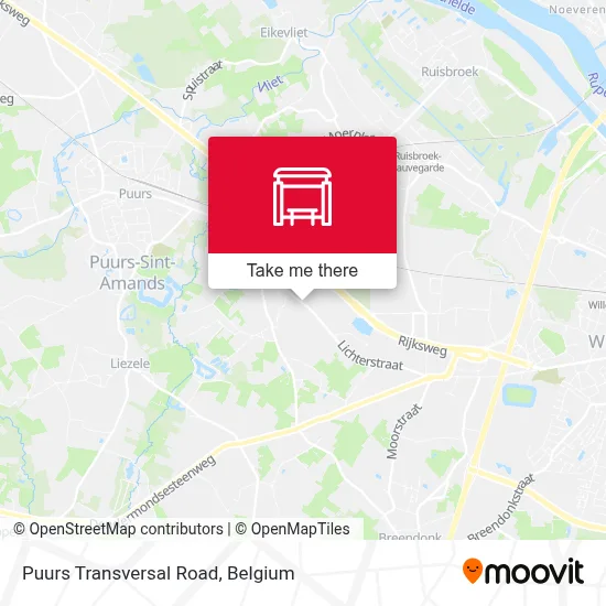 Puurs Transversal Road map