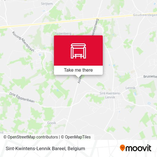 Sint-Kwintens-Lennik Bareel plan
