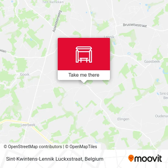 Sint-Kwintens-Lennik Luckxstraat map