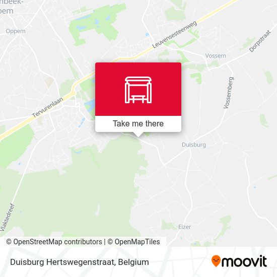 Duisburg Hertswegenstraat plan