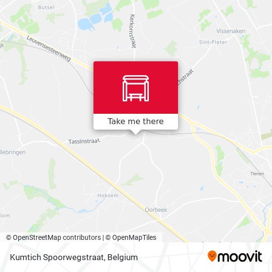 Kumtich Spoorwegstraat plan