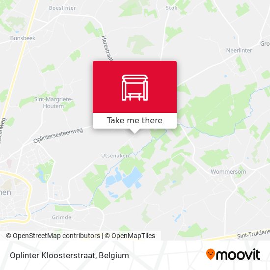 Oplinter Kloosterstraat plan