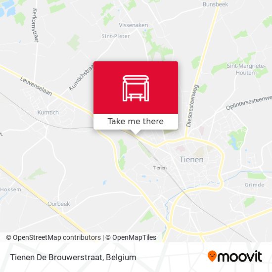 Tienen De Brouwerstraat plan