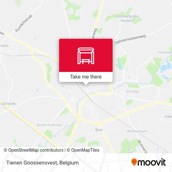 Tienen Goossensvest map