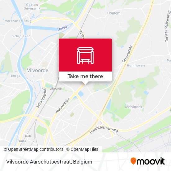 Vilvoorde Aarschotsestraat plan