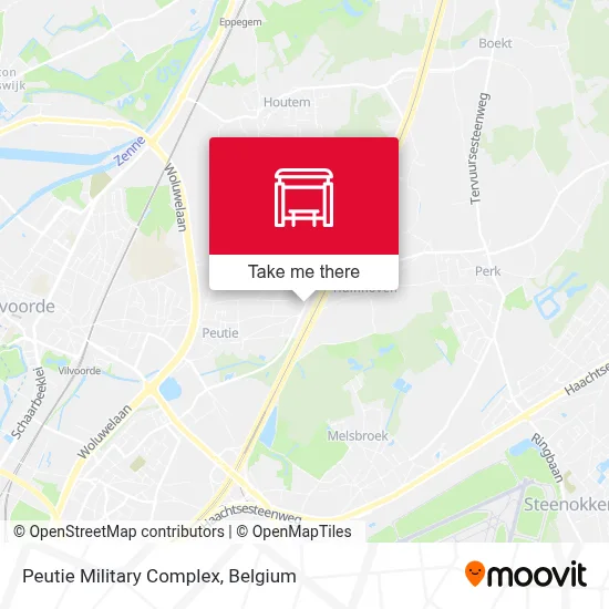Peutie Military Complex map