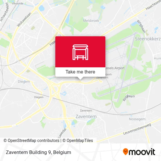 Zaventem Building 9 map
