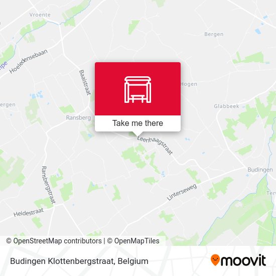 Budingen Klottenbergstraat plan