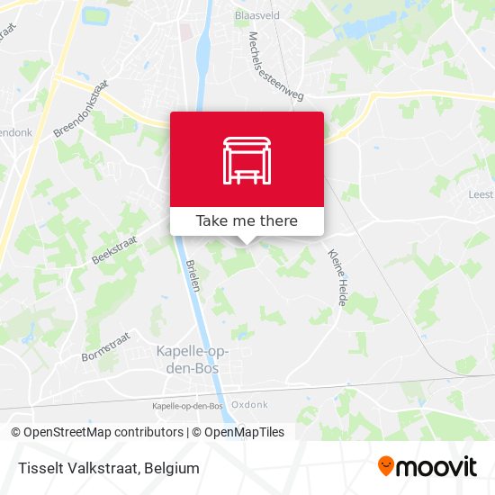 Tisselt Valkstraat plan