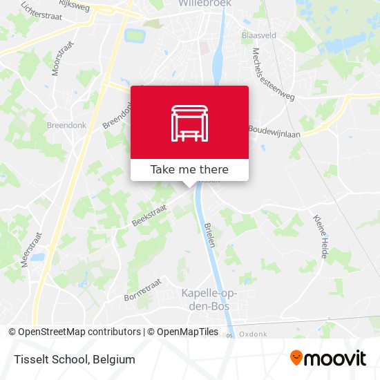 Tisselt School map