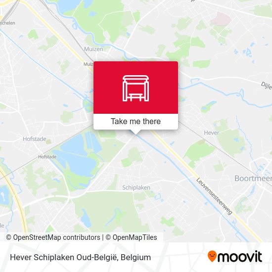 Hever Schiplaken Oud-België map
