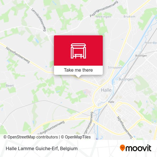 Halle Lamme Guiche-Erf plan