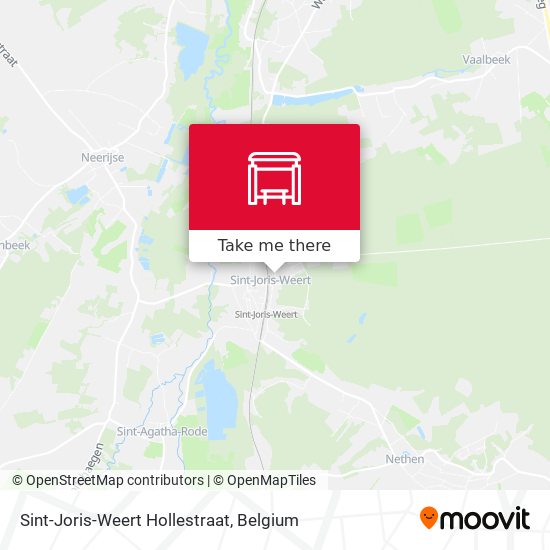 Sint-Joris-Weert Hollestraat plan