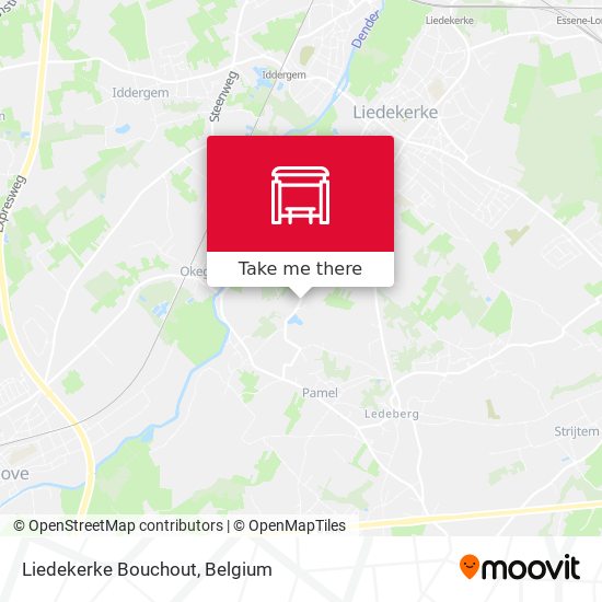 Liedekerke Bouchout map