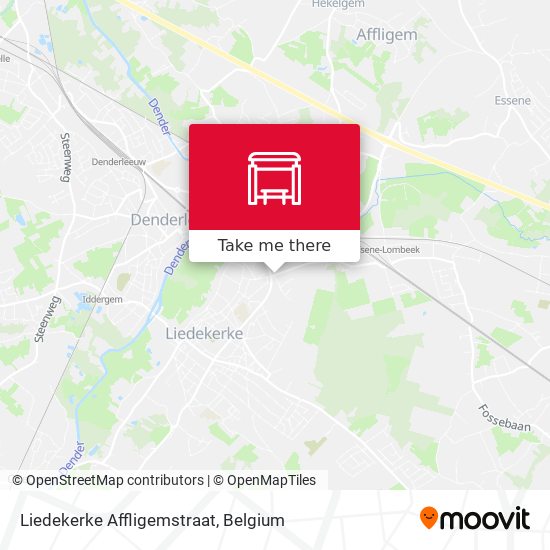 Liedekerke Affligemstraat plan