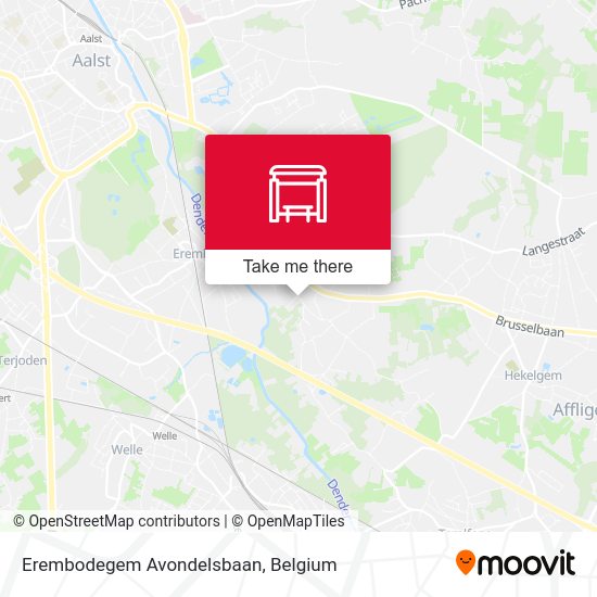 Erembodegem Avondelsbaan map