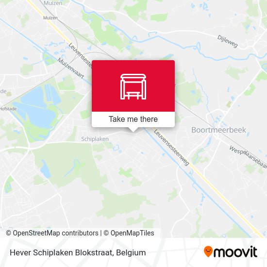 Hever Schiplaken Blokstraat map