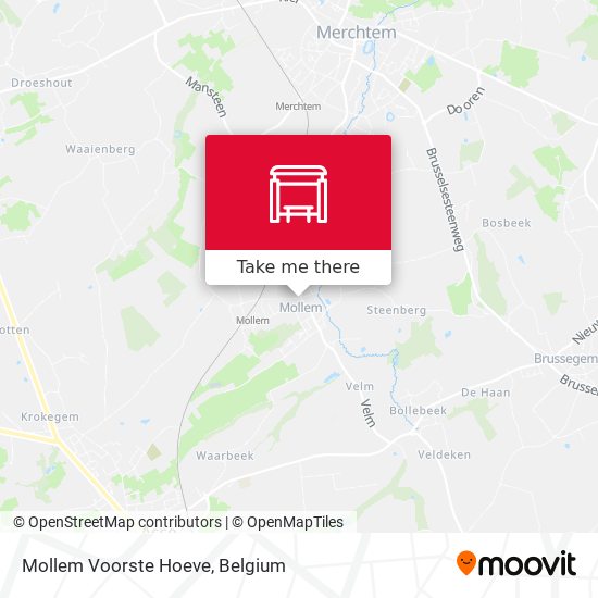 Mollem Voorste Hoeve map