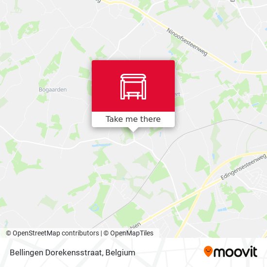 Bellingen Dorekensstraat plan