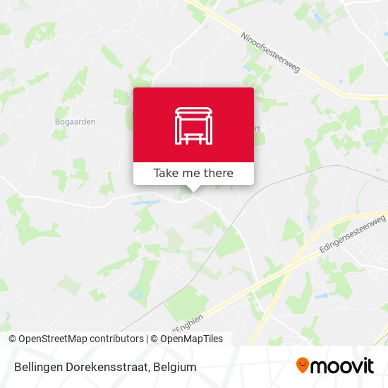 Bellingen Dorekensstraat plan