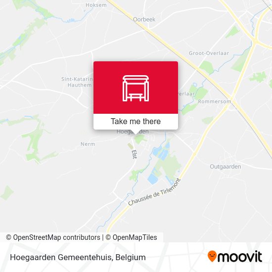 Hoegaarden Gemeentehuis plan