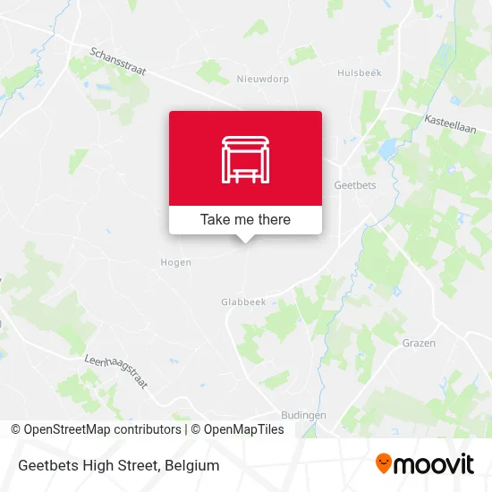 Geetbets High Street map