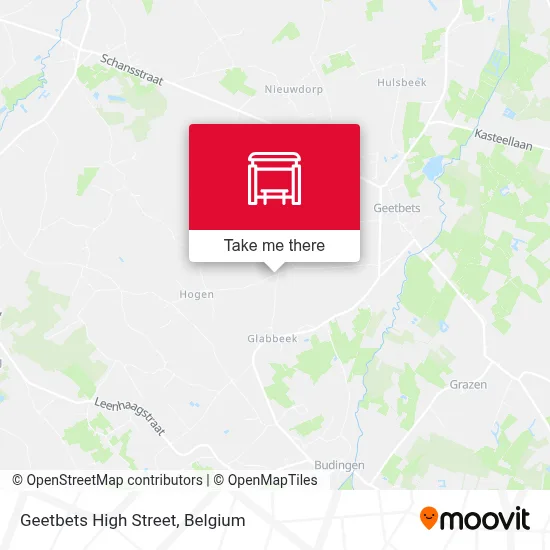 Geetbets High Street map