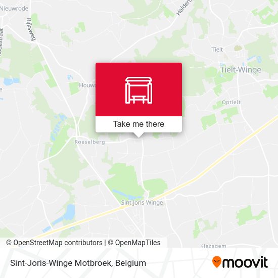 Sint-Joris-Winge Motbroek map