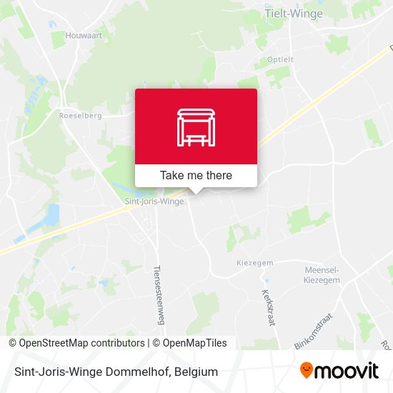 Sint-Joris-Winge Dommelhof plan