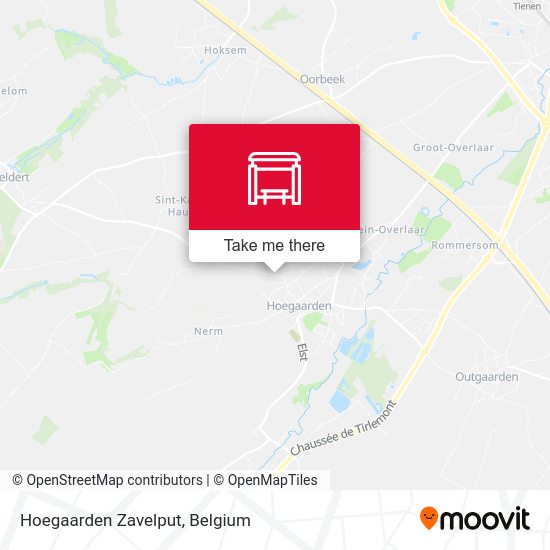 Hoegaarden Zavelput map