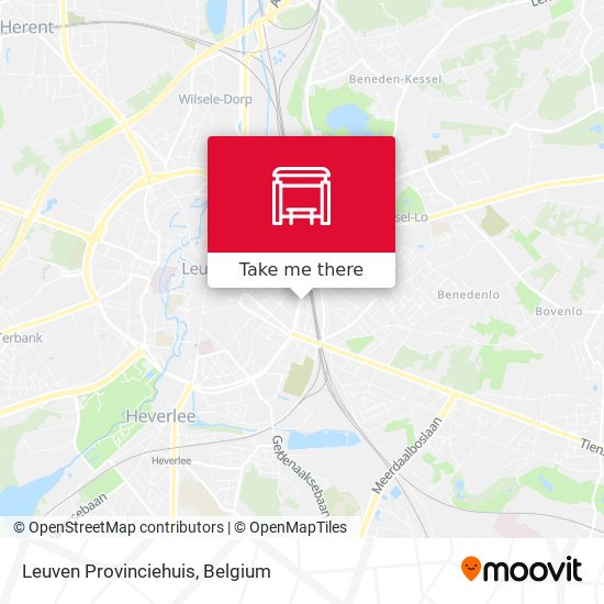 Leuven Provinciehuis plan