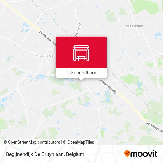 Begijnendijk De Bruynlaan map