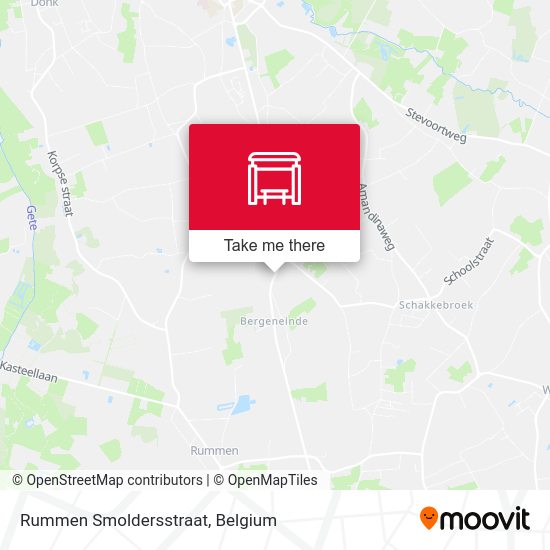 Rummen Smoldersstraat plan