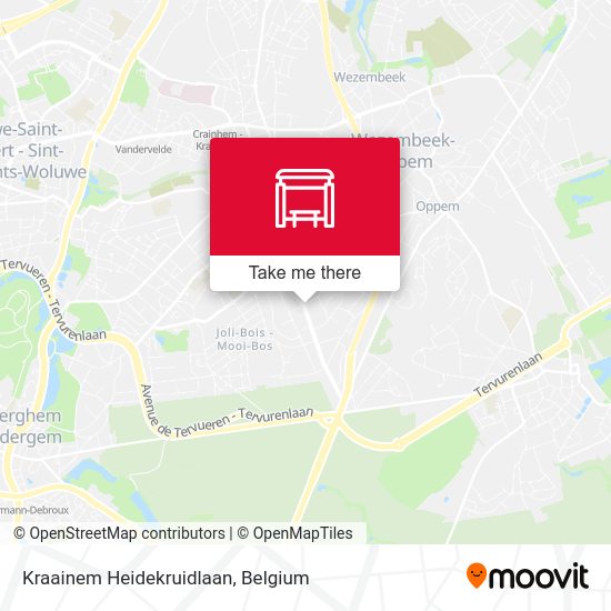 Kraainem Heidekruidlaan plan