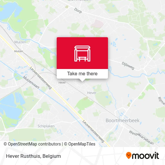 Hever Rest Home map