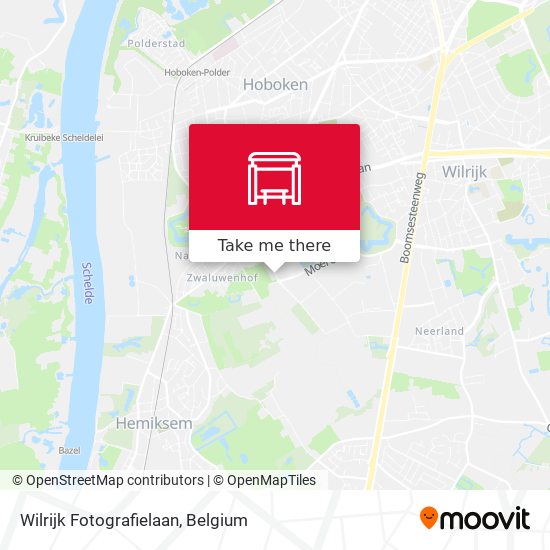 Wilrijk Fotografielaan plan